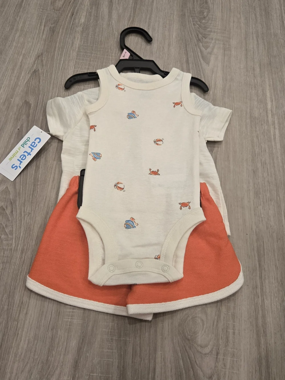 ☀️ Carter's Baby Boy 3-Piece Miami Beach Set NWT Multi Sizes 0-3M, 18M & 24M ☀️